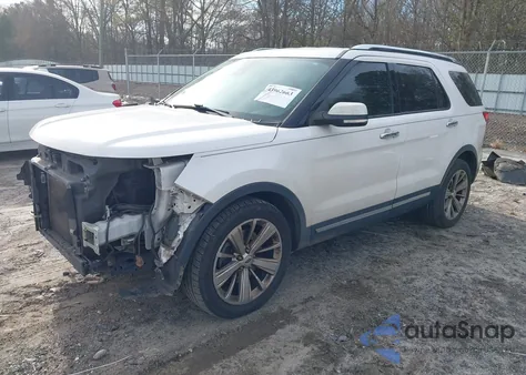 2018 Ford Explorer Limited из США, поврежденный, VIN 1FM5K7F80JGC81615